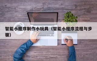 桂林智能小程序制作小玩具（智能小程序流程与步骤）